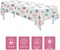 Surf's Up Party Decorations Tablecloth Girls - Disposable Pink Surf Birthday Party Supplies Table Cover